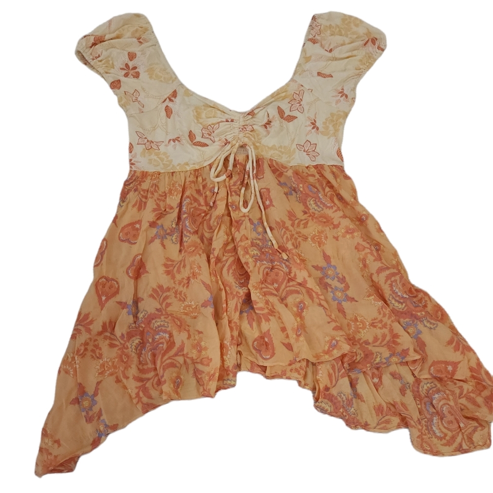 Free People babydoll top Medium